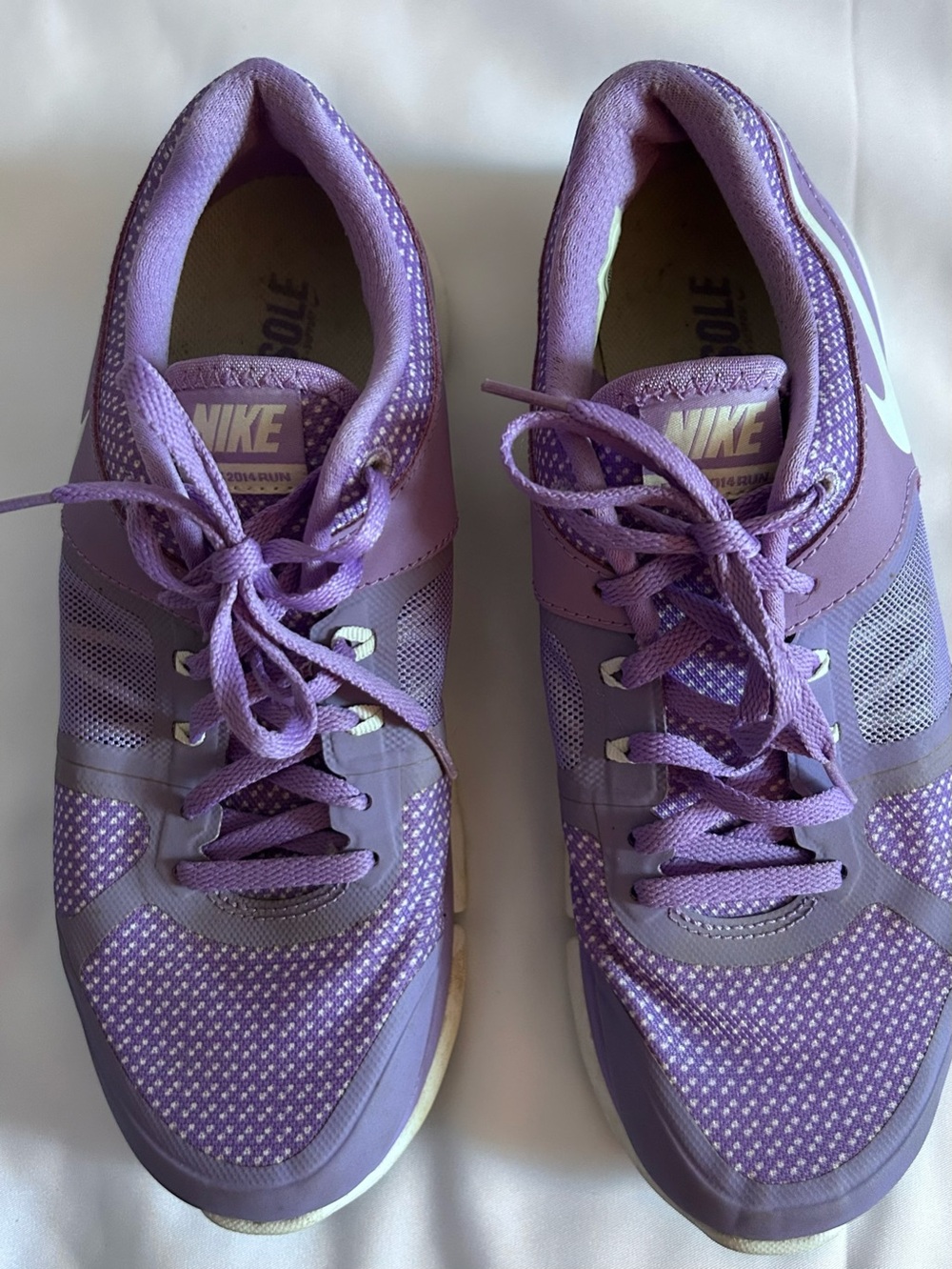 Nike Women's Flex Atomic Violet Running Sneakers Size 7